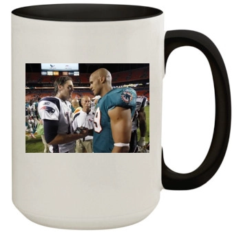 Tom Brady 15oz Colored Inner & Handle Mug