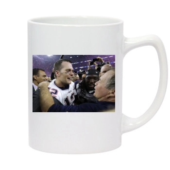 Tom Brady 14oz White Statesman Mug