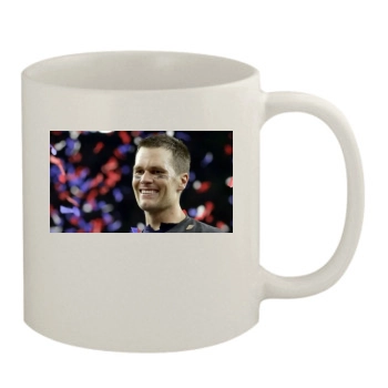 Tom Brady 11oz White Mug