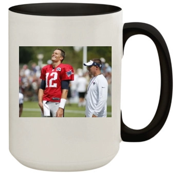 Tom Brady 15oz Colored Inner & Handle Mug