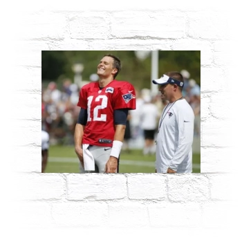 Tom Brady Metal Wall Art