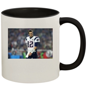 Tom Brady 11oz Colored Inner & Handle Mug