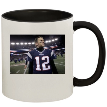 Tom Brady 11oz Colored Inner & Handle Mug