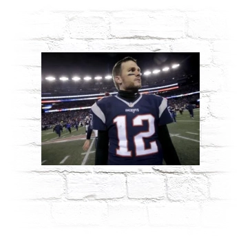 Tom Brady Metal Wall Art