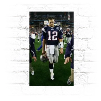 Tom Brady Metal Wall Art