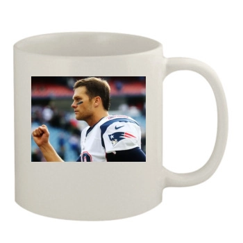 Tom Brady 11oz White Mug