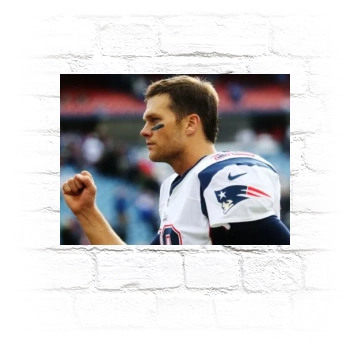 Tom Brady Metal Wall Art