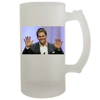 Tom Brady 16oz Frosted Beer Stein