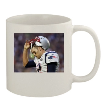 Tom Brady 11oz White Mug