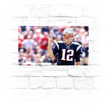 Tom Brady Metal Wall Art