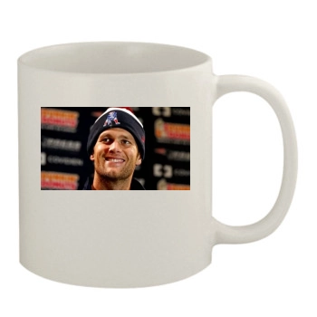 Tom Brady 11oz White Mug