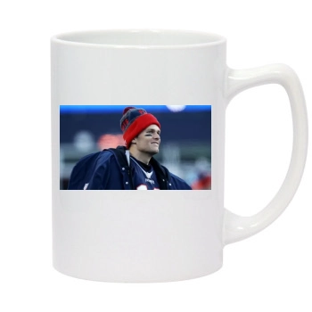 Tom Brady 14oz White Statesman Mug