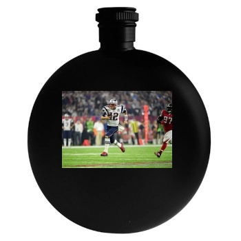 Tom Brady Round Flask