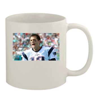 Tom Brady 11oz White Mug