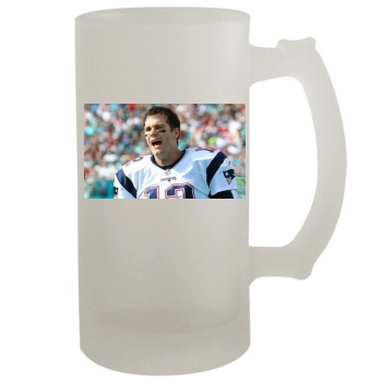 Tom Brady 16oz Frosted Beer Stein