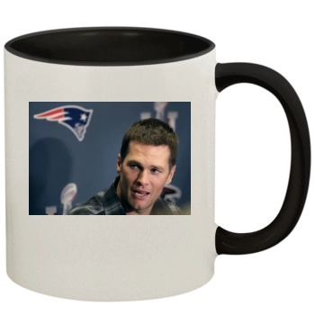 Tom Brady 11oz Colored Inner & Handle Mug