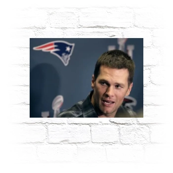 Tom Brady Metal Wall Art