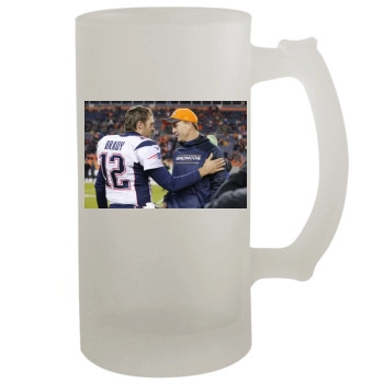 Tom Brady 16oz Frosted Beer Stein