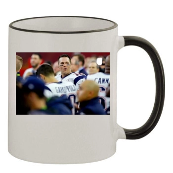 Tom Brady 11oz Colored Rim & Handle Mug