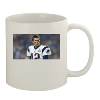 Tom Brady 11oz White Mug