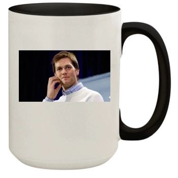 Tom Brady 15oz Colored Inner & Handle Mug