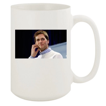 Tom Brady 15oz White Mug