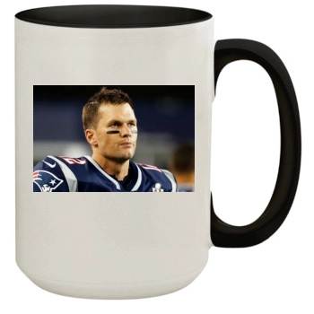 Tom Brady 15oz Colored Inner & Handle Mug