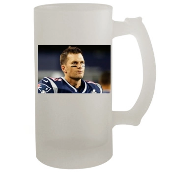 Tom Brady 16oz Frosted Beer Stein