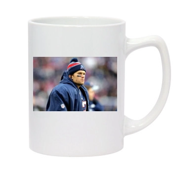 Tom Brady 14oz White Statesman Mug