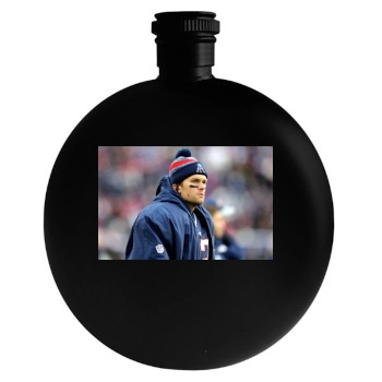 Tom Brady Round Flask