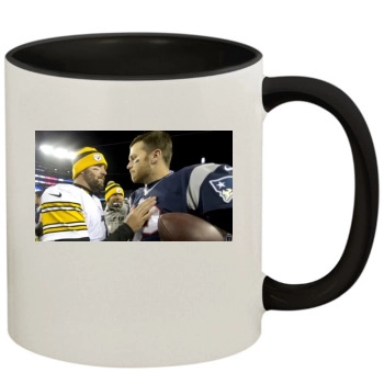 Tom Brady 11oz Colored Inner & Handle Mug