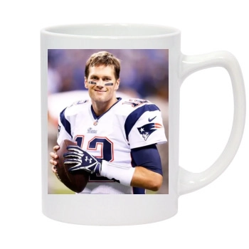 Tom Brady 14oz White Statesman Mug