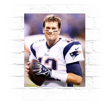 Tom Brady Metal Wall Art