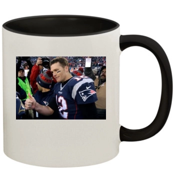 Tom Brady 11oz Colored Inner & Handle Mug