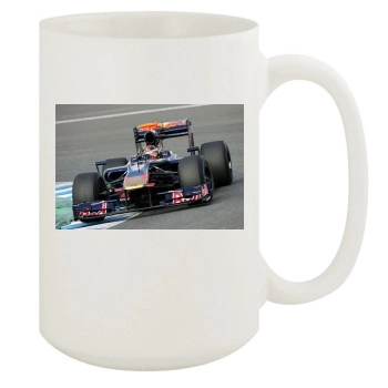 F1 15oz White Mug