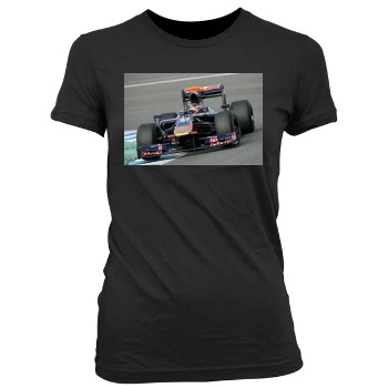 F1 Women's Junior Cut Crewneck T-Shirt