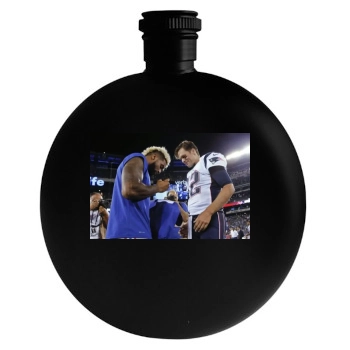 Tom Brady Round Flask