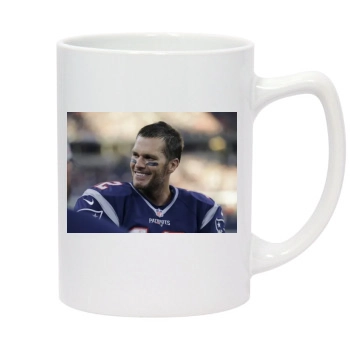 Tom Brady 14oz White Statesman Mug