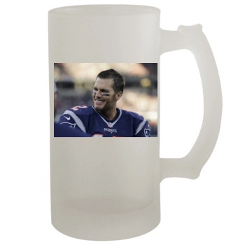 Tom Brady 16oz Frosted Beer Stein