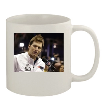 Tom Brady 11oz White Mug