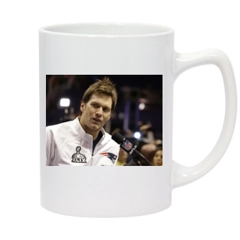 Tom Brady 14oz White Statesman Mug