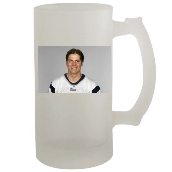 Tom Brady 16oz Frosted Beer Stein