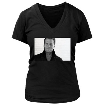 Tom Brady Women's Deep V-Neck TShirt