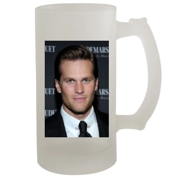 Tom Brady 16oz Frosted Beer Stein