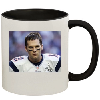 Tom Brady 11oz Colored Inner & Handle Mug