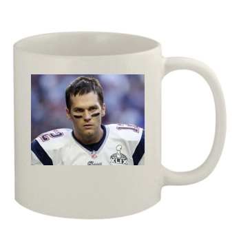 Tom Brady 11oz White Mug