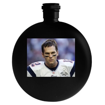 Tom Brady Round Flask