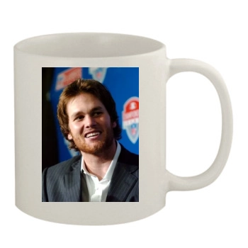 Tom Brady 11oz White Mug