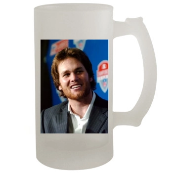 Tom Brady 16oz Frosted Beer Stein