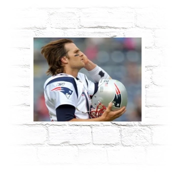 Tom Brady Metal Wall Art